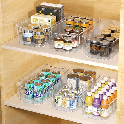 Clear Fridge Organizer, Refrigerator Organizer Bins - Image 5