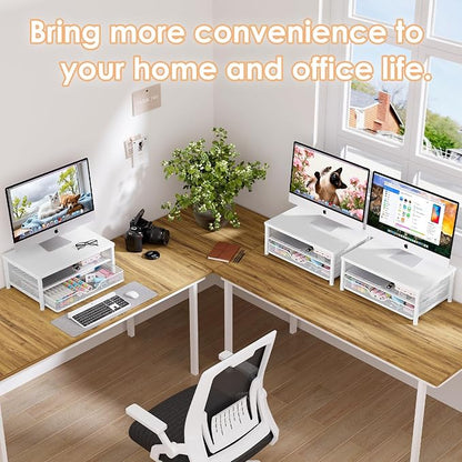OPNICE Computer Monitor Stand Riser, Desk Organizers and Accessories - Image 4