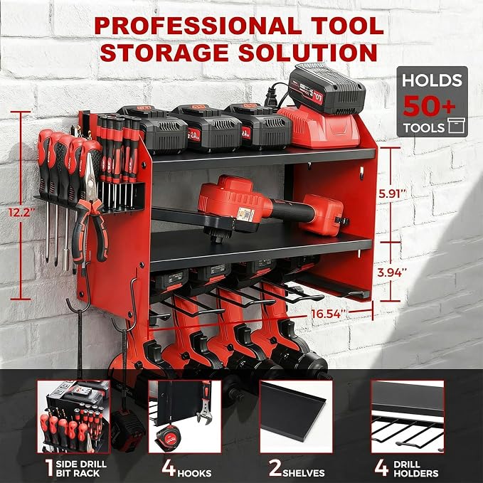 Power Tool Organizer Wall Mount - Image 2