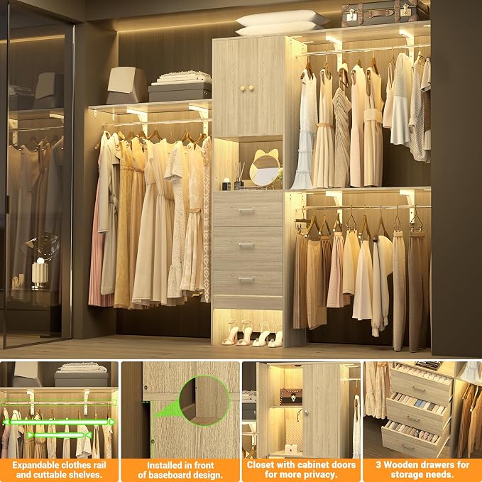 Armocity 96 Inches Closet System - Image 4