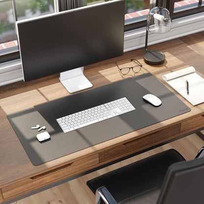 Smead Desk Pad, Vegan Leather Desk Mat - Image 7