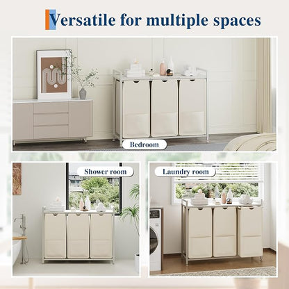 Garvee Laundry Basket Organizer, Laundry Hamper - Image 7