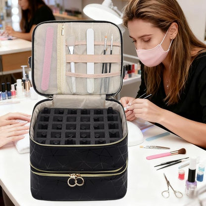 3 Layers Nail Polish Organizer Bag - Image 2