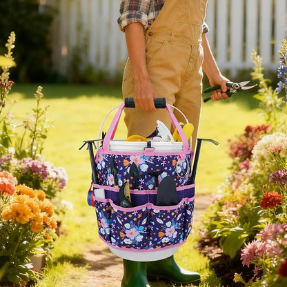 KUNN 5 Gallon Bucket Tool Organizer 18-Pocket Heavy-Duty Bucket Caddy - Image 7