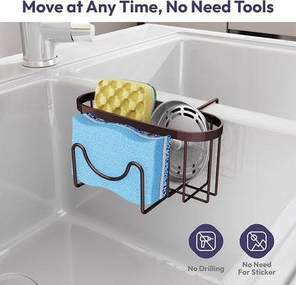 SWTYMIKI Sponge Holder for Kitchen Sink - Image 4