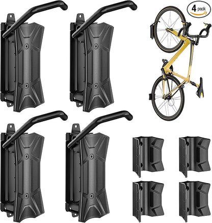 monTEK Heavy duty Bike Wall Mount, Swivel Bike Wall Hanger Holds Up to 77lbs by monTEK