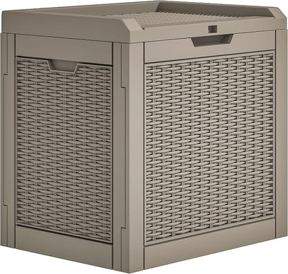 YITAHOME 32 Gallon Outdoor Storage Box, Water Resistant Resin Deck Box - Image 7