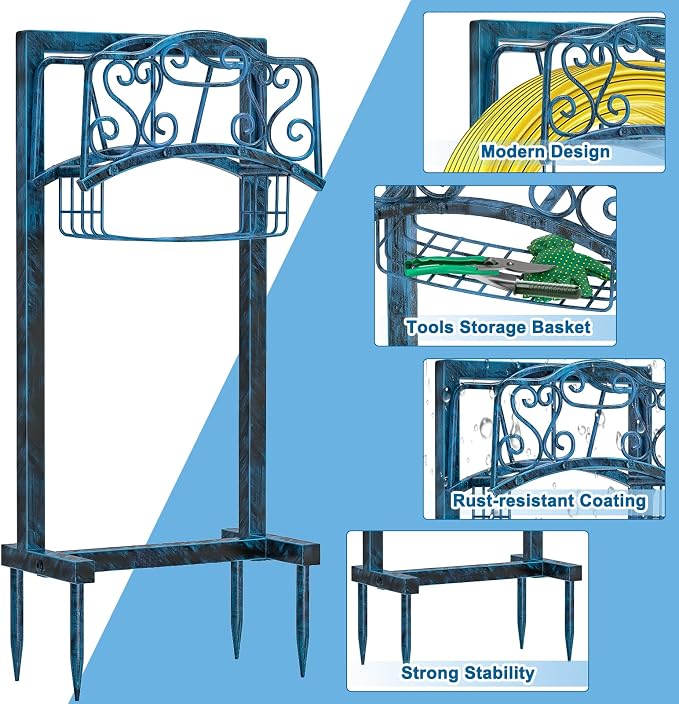 Garden Hose Holder for Outside - Image 2