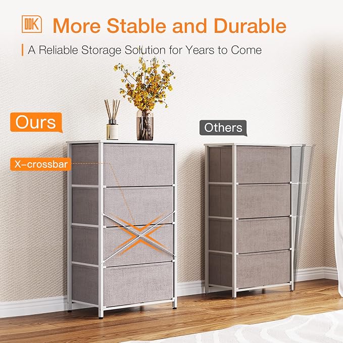 ODK Small Dresser for Bedroom - Image 7