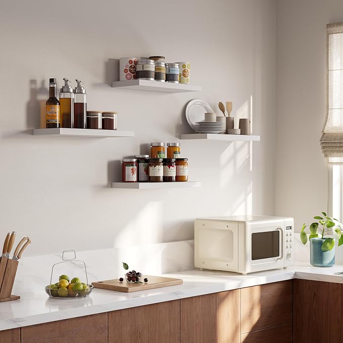 YUFLINX 16’’White Floating Shelves - Image 7