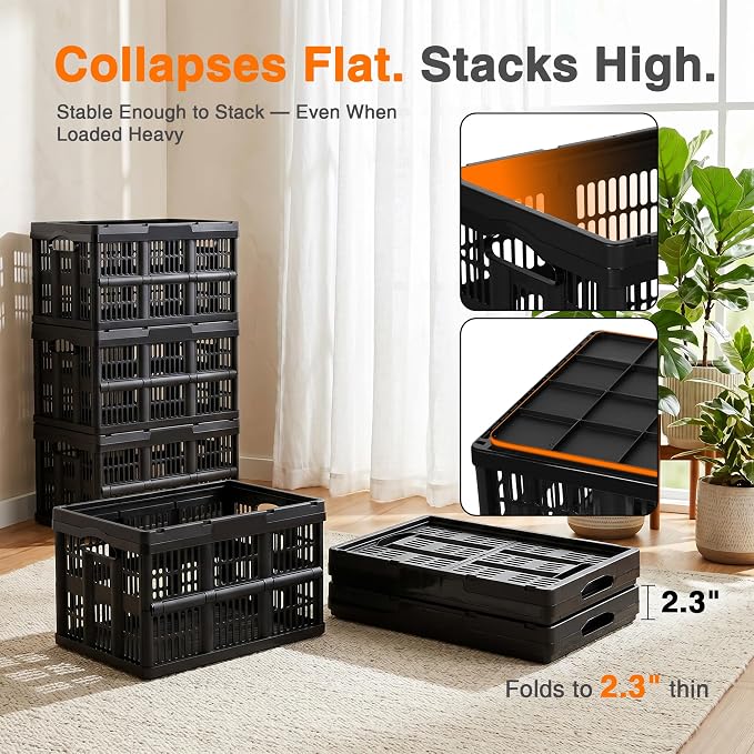 Citylife 45L Collapsible Storage Bins - Image 3