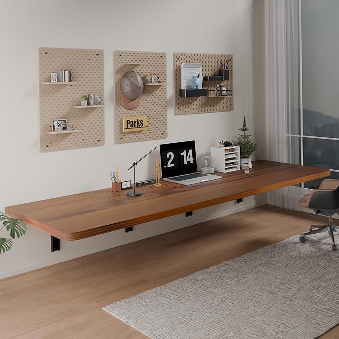 IAE Floating Wall Mounted Folding Table Desk by IAE