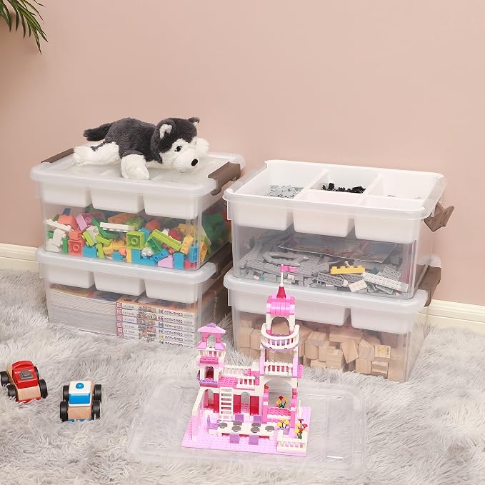 Citylife 17 QT Plastic Storage Box - Image 8