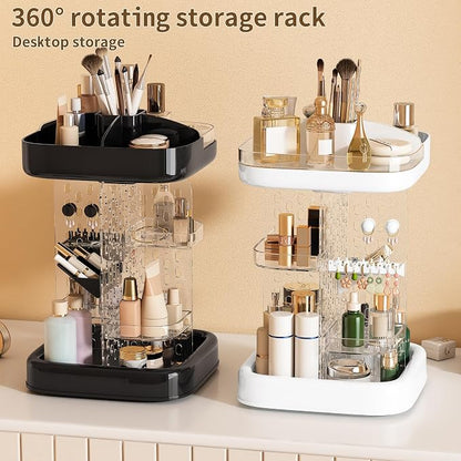 360 Rotating Makeup Organizer for Vanity & Countertop, Spinning Perfume and - Image 6