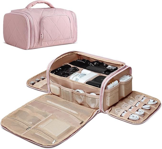 Marscamd Cable Organizer Bag, Travel Cord & Charger Organizer Pouch by Marscamd