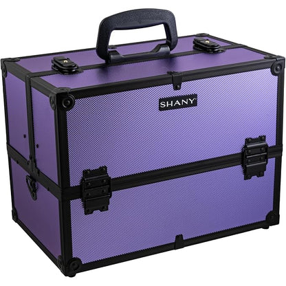 SHANY Essential Pro Makeup Train Case Cosmetic Box Portable Makeup Case by SHANYCosmetics