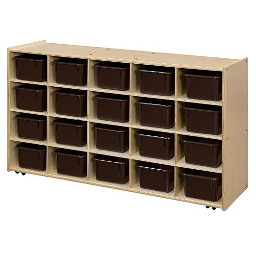 Contender C14502F-C5 Mobile 20 Tray Storage by Contender
