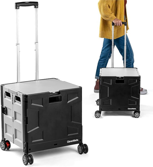 CleverMade Collapsible Wheeled Crate by CleverMade