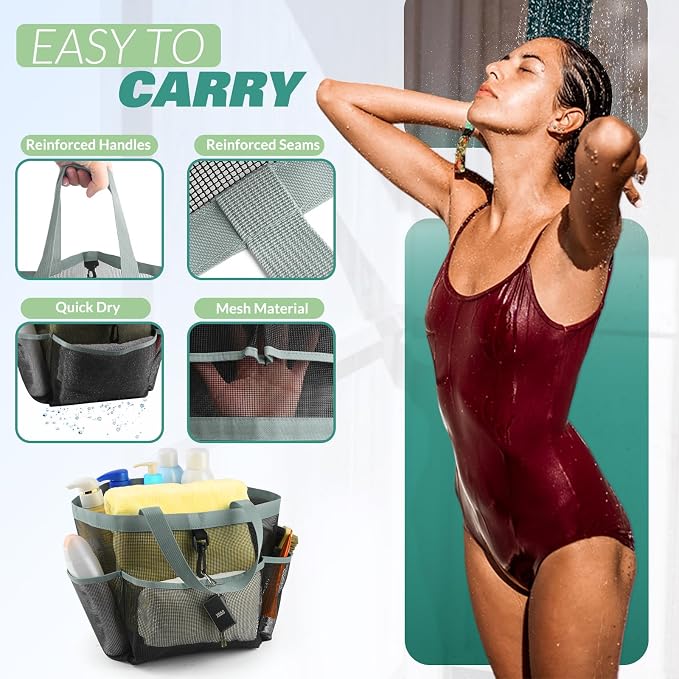 LOYEE Mesh Shower Caddy Portable - Image 4