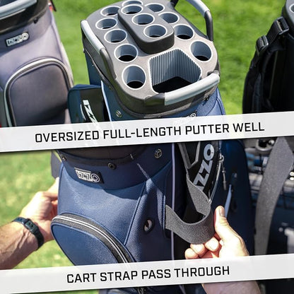 Izzo Ultimate Organizer Golf Cart Bag - Image 5