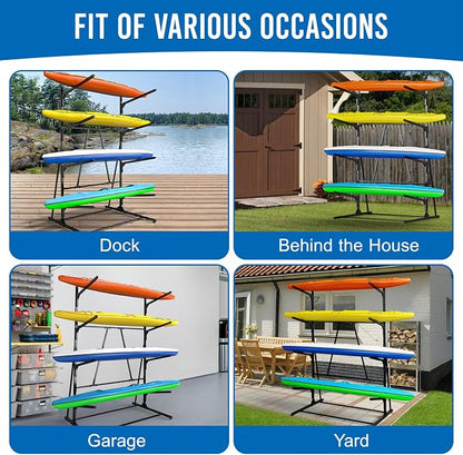 Kayak Storage Rack, Kayak Wall Mount Rack, Kayak Rack - Image 5