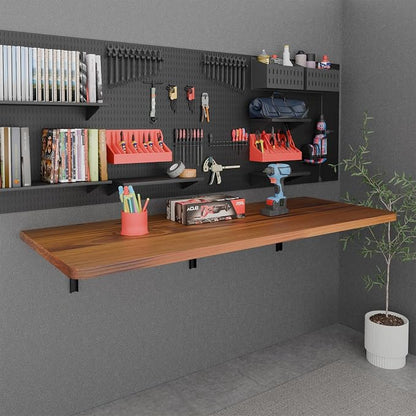 IAE Floating Wall Mounted Folding Table Desk - Image 2