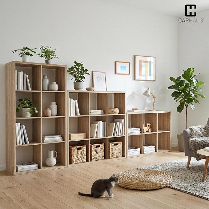 CAPHAUS Sturdy Room 13-Inch Cube Storage Organizer Shelf, - Image 7
