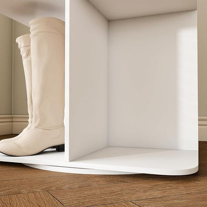 7-Tier Rotating Shoe Rack Tower, 360° Spinning Shoe Organizer - Image 6