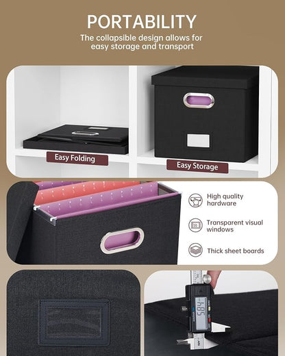 File Organizer, File Box, File Cabinet - Image 2