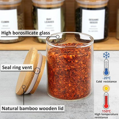 EgticHome 4OZ Glass Spice Jars - Image 5