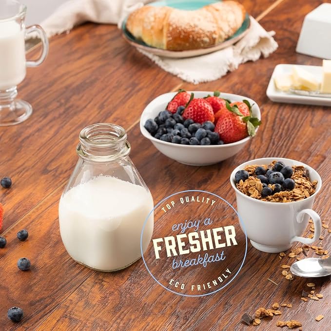 kitchentoolz 16 Oz Glass Milk Jug - Image 3