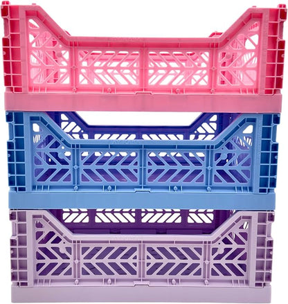 Collapsible Storage Box, Foldable Crate Organizer Bin - Image 6