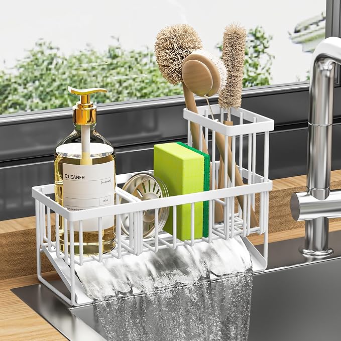 Cisily Sink Caddy Sponge Holder by CISILYHOMELIFE