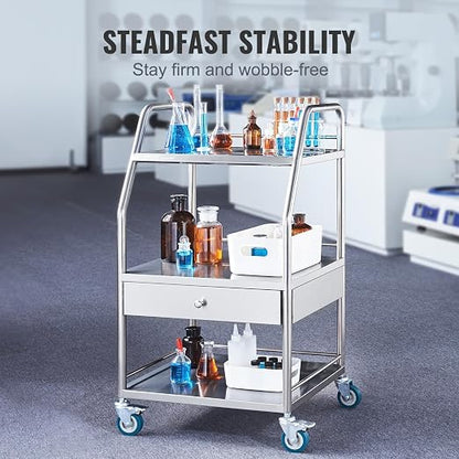 VEVOR Stainless Steel Utility Cart - Image 4