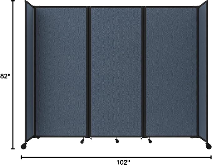 Versare Room Divider 360 Portable Wall Partition | Folding Panels | Large - Image 8