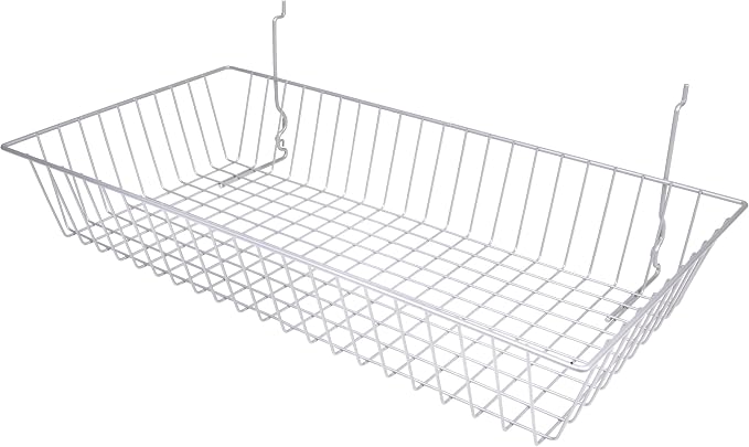 Only Garment Racks #5624C Chrome Wire Baskets - Image 4