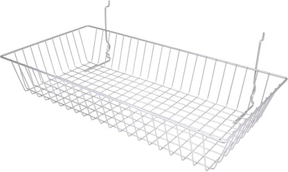 Only Garment Racks #5624C Chrome Wire Baskets - Image 4