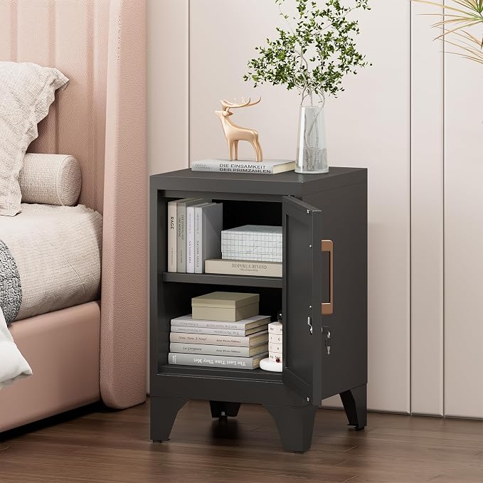 23.6" H Metal Locker Storage Cabinet, Metal Cabinets - Image 2