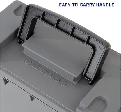 Sheffield Ammo Box Made in USA, Stackable Lockable Ammo Storage Box, Water & - Image 7