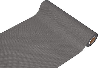 EVALAND Shelf Liners for Kitchen Cabinets Non-Adhesive 12" x 33 FT Gray Drawer by EVALAND
