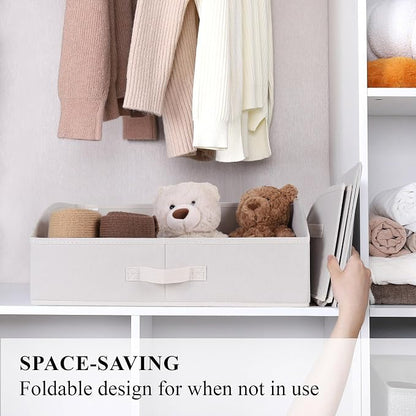 WUIKE 3 Pack Extra Large Closet Storage Bins - Image 3