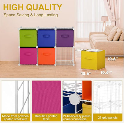 Leinuosen 6 Cube Storage Organizer - Image 2
