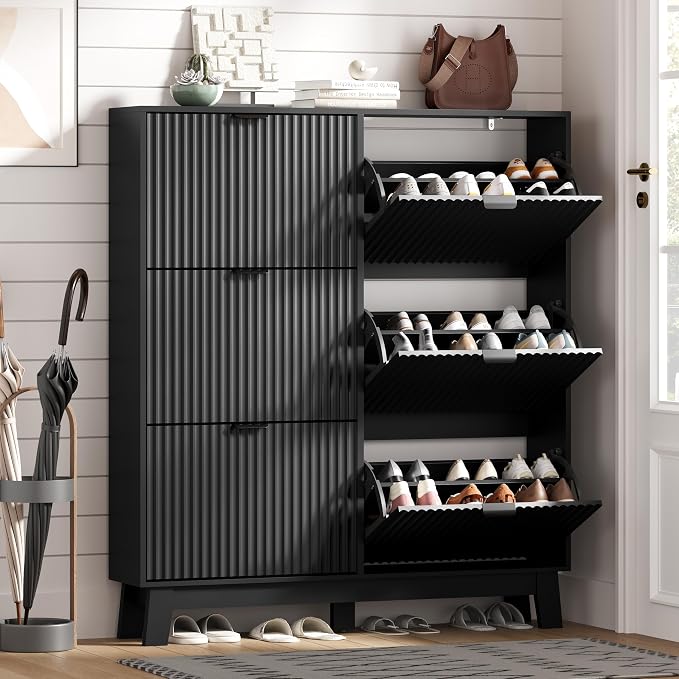 HUANLEGO Shoe Cabinet Storage for Entryway by HUANLEGO