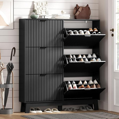 HUANLEGO Shoe Cabinet Storage for Entryway by HUANLEGO