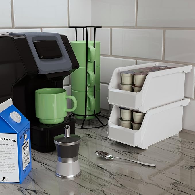 Plastic Containers for Organizing and Storage Bins for Closet, Garage or Pantry - Image 6