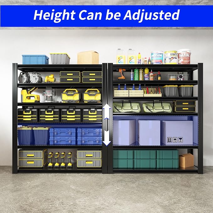 Metal Storage Shelving Heavy Duty, Shelves Unit - Image 4