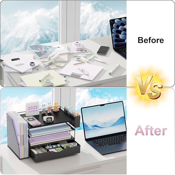 gianotter Wood Desk Organizers and Accessories - Image 2
