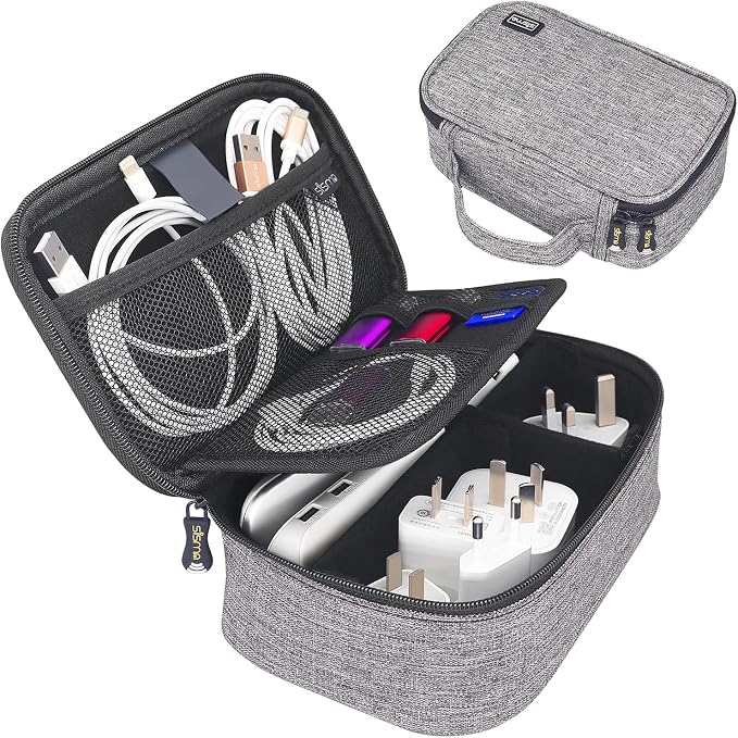 sisma Travel Electronics Organizer Small Carrying Case by sisma