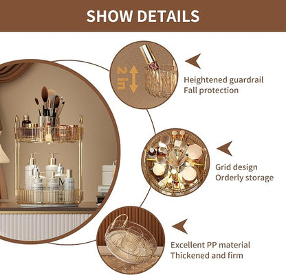 YCIA&DONE Rotating Makeup Organizer - Image 6