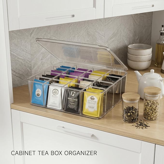 Tea Bags Organizer: Extra Large Tea Bag Holder - Image 3